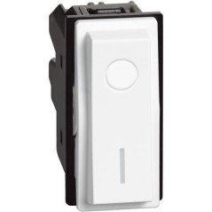 Interruttore Bipolare Living Now 2P 16A colore Bianco BTICINO KW4002