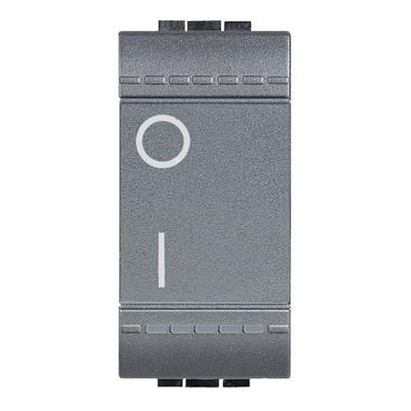 INTERRUTTORE BIPOLARE LIVING LIGHT BTICINO L4002N