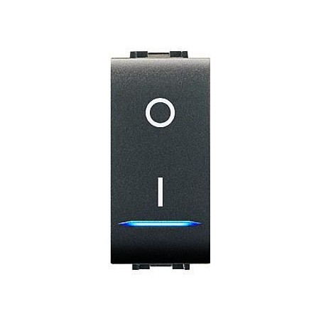 Copritasto Bipolare 1M Illuminabile ELETTROCANALI ECL40906