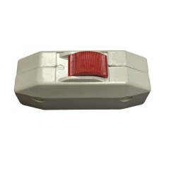 Interruttore Passafilo 10A Bianco