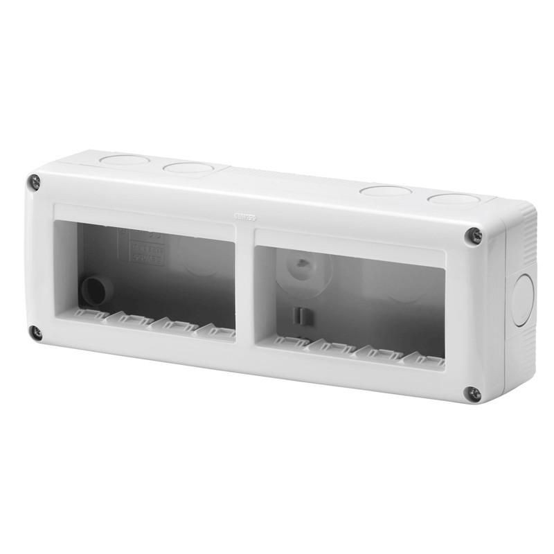 Contenitore per Apparecchi System 8 Moduli IP40 GEWISS GW27006 Contenitore per Apparecchi System 8 Moduli IP40 GEWISS GW27006