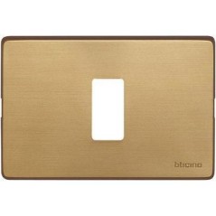 Placca Magic 1 Posto Bronzo BTICINO 503/1/B Placca Magic 1 Posto Bronzo BTICINO 503/1/B