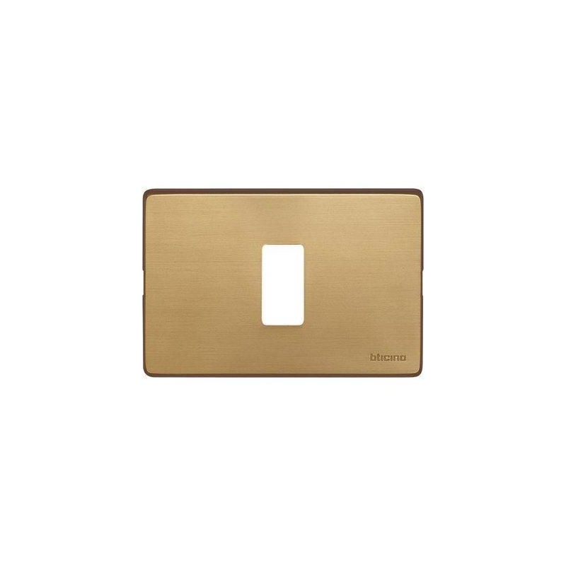 Placca Magic 1 Posto Bronzo BTICINO 503/1/B Placca Magic 1 Posto Bronzo BTICINO 503/1/B