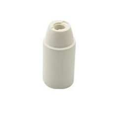 Portalampda Liscio E14 Bianco FAI 0166