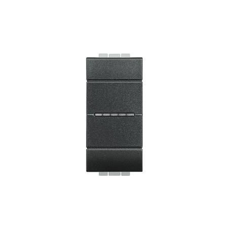 Livinglight invertitore assiale 16A Antracite BTICINO L4054