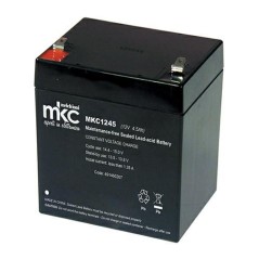 BATTERIA AL PIOMBO 12V 4,5A MELCHIONI 491460207