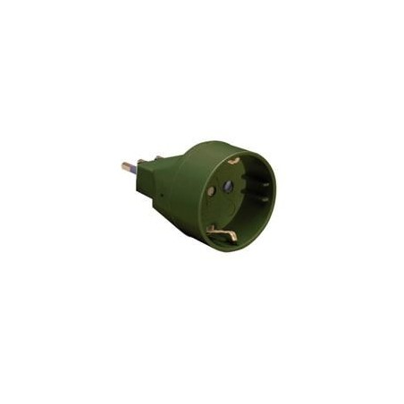 RIDUZIONE SCHUKO 10A NERA