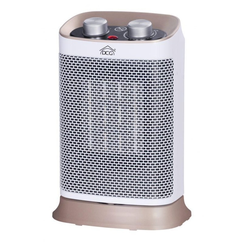 TERMOVENTILATORE OSCILLANTE 1500W DCG PTC0589 TERMOVENTILATORE OSCILLANTE 1500W DCG PTC0589