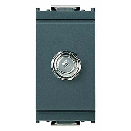 Presa coassiale tipo F femmina grigio Idea VIMAR 16331