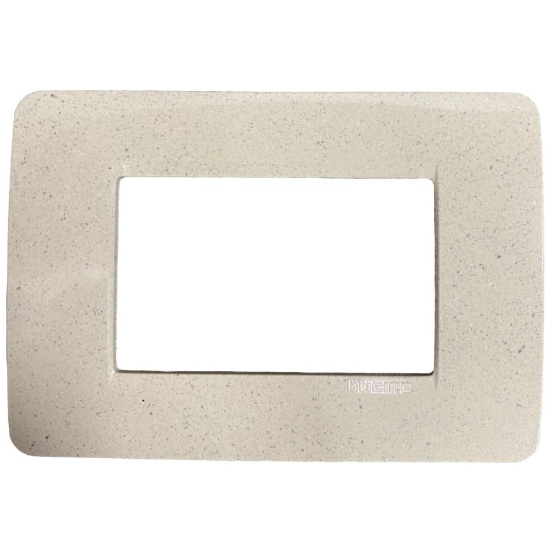 Placca Matix 3 Moduli Acquamarina BTICINO AM4803SQ Placca Matix 3 Moduli Acquamarina BTICINO AM4803SQ