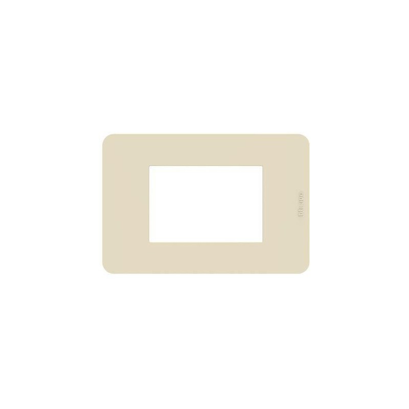 Placca Tones 3 moduli avorio MatixGO BTICINO JA4803TI Placca Tones 3 moduli avorio MatixGO BTICINO JA4803TI