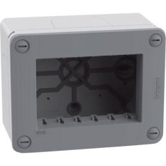 Scatola idrobox 3 moduli IP40 grigia MatixGO BTICINO 28403G