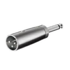 Adattatore microfonico xlr da spina 3 poli a spina jack 6,3 mono KONELCO GBC 30564400