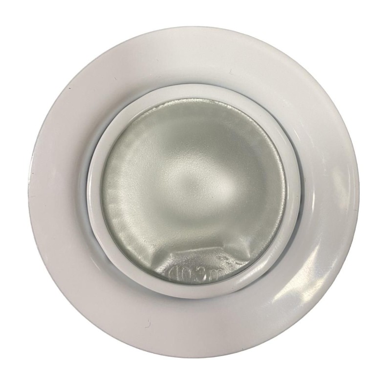 Faretto da incasso Bianco 12/24V attacco G4 con vetro protettivo LAMPO F20LVBISL Faretto da incasso Bianco 12/24V attacco G4 con vetro protettivo LAMPO F20LVBISL