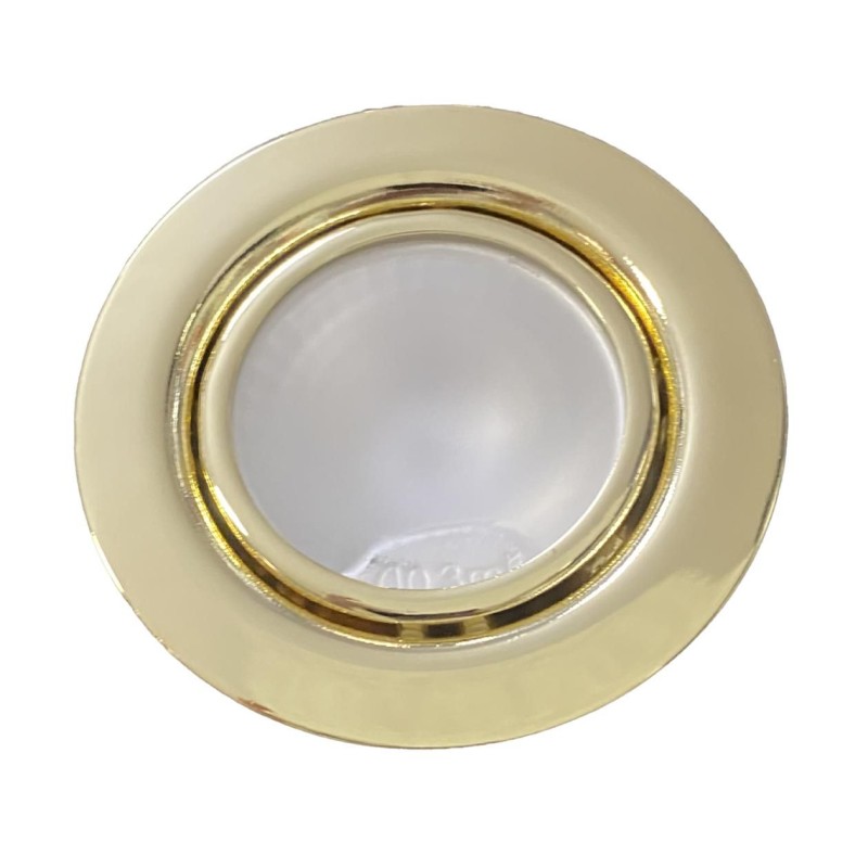 Faretto da incasso Oro 12/24V attacco G4 con vetro protettivo LAMPO F20LVORSL Faretto da incasso Oro 12/24V attacco G4 con vetro protettivo LAMPO F20LVORSL