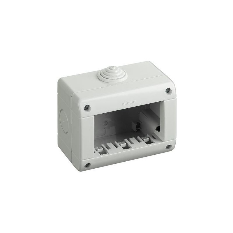 Custodia IP40 3 moduli BTICINO 25403 Custodia IP40 3 moduli BTICINO 25403