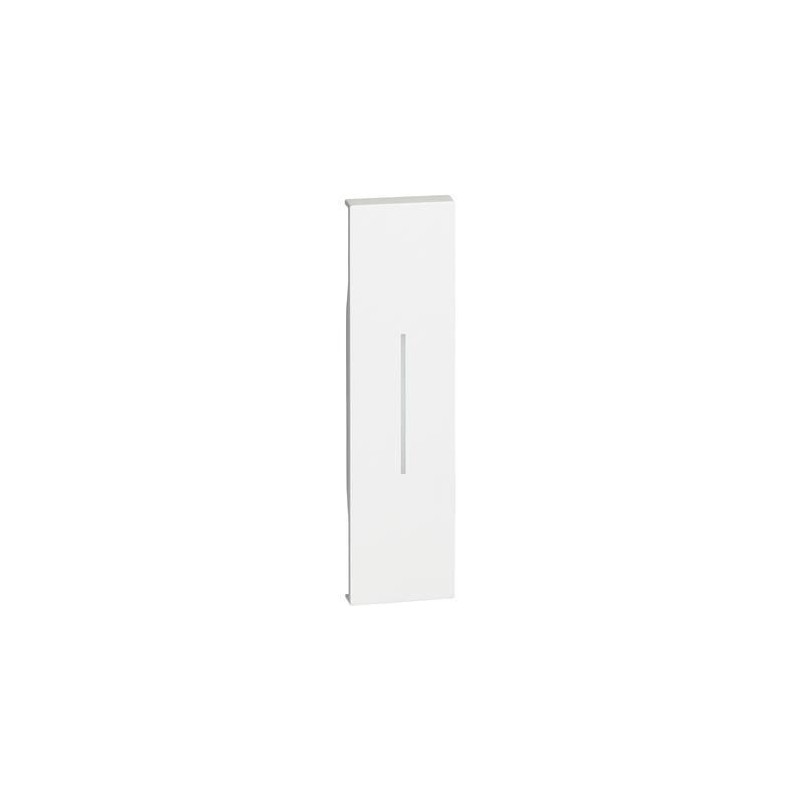 Cover Living Now per Comandi 1 Modulo Bianco BTICINO KW01