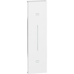 Cover Living Now per Pulsante interbloccato Tapparelle Bianco BTICINO KW05
