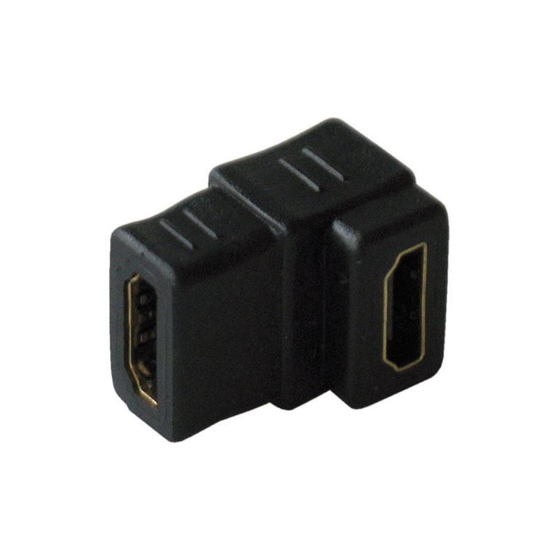 ADATTATORE PRESA/PRESA 90° HDMI ALTA DEFINIZIONE MELCHIONI 433330120 ADATTATORE PRESA/PRESA 90° HDMI ALTA DEFINIZIONE MELCHIONI 433330120