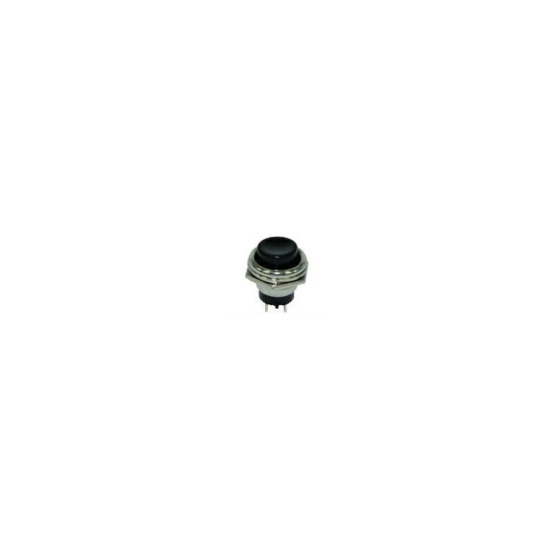 Interruttore a Pulsante Unipolare Nero OFF-(ON) KONELCO GBC 24056002 Interruttore a Pulsante Unipolare Nero OFF-(ON) KONELCO GBC 24056002