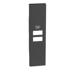 Cover per caricatore 2 USB Living Now Nero BTICINO KG13C