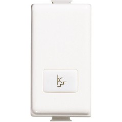 Copritasto Matix con simbolo Luce Scala bianco BTICINO AM5921B