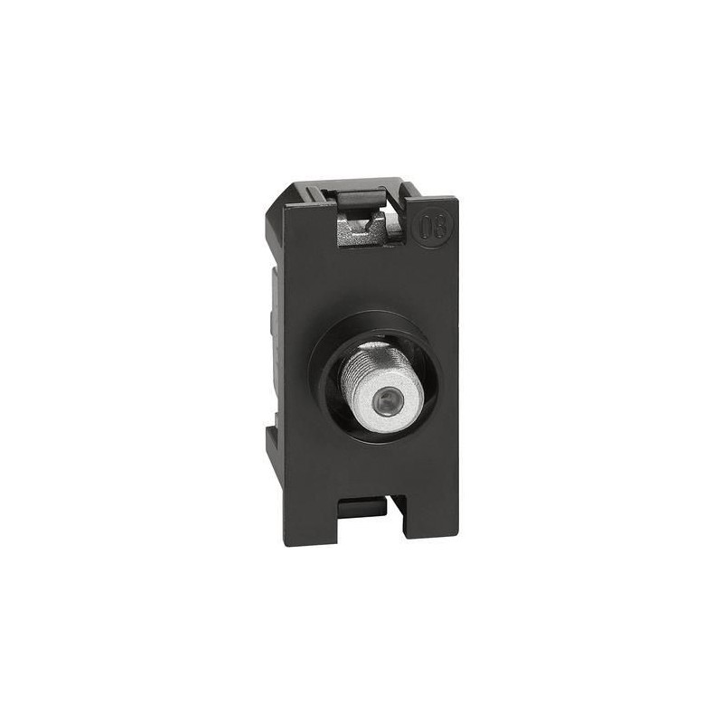 CONNETTORE COASSIALE TV LIVING NOW TIPO F 1 MODULO BTICINO K4202F CONNETTORE COASSIALE TV LIVING NOW TIPO F 1 MODULO BTICINO K4202F
