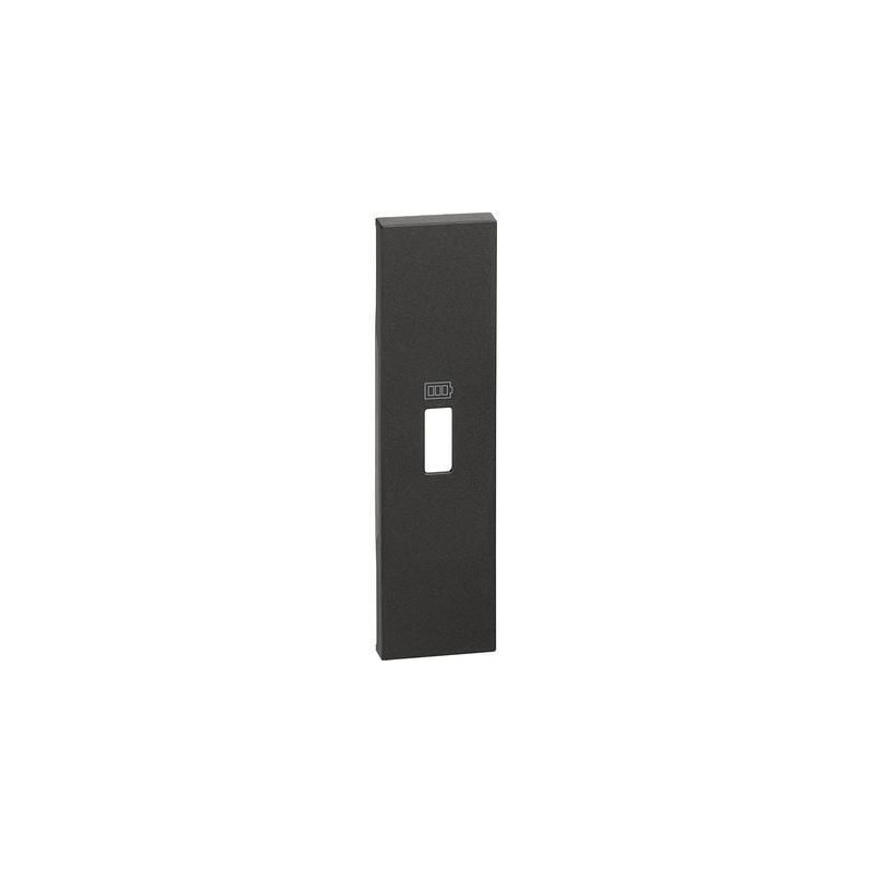 Cover Living Now per Caricatore USB 1 modulo Nero BTICINO KG10C Cover Living Now per Caricatore USB 1 modulo Nero BTICINO KG10C