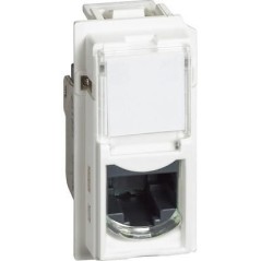 Connettore RJ45 living Now toolless UTP cat5E bianco BTICINO KW4279C5E