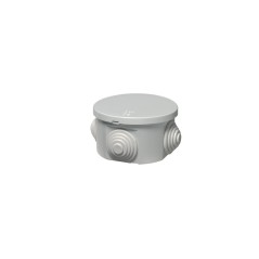 Cassetta esterna tonda con gommini IP44 65x35 OLAN OL20001