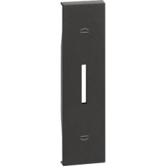 Cover Living Now per Comando Commutatore Tapparelle nero BTICINO KG06
