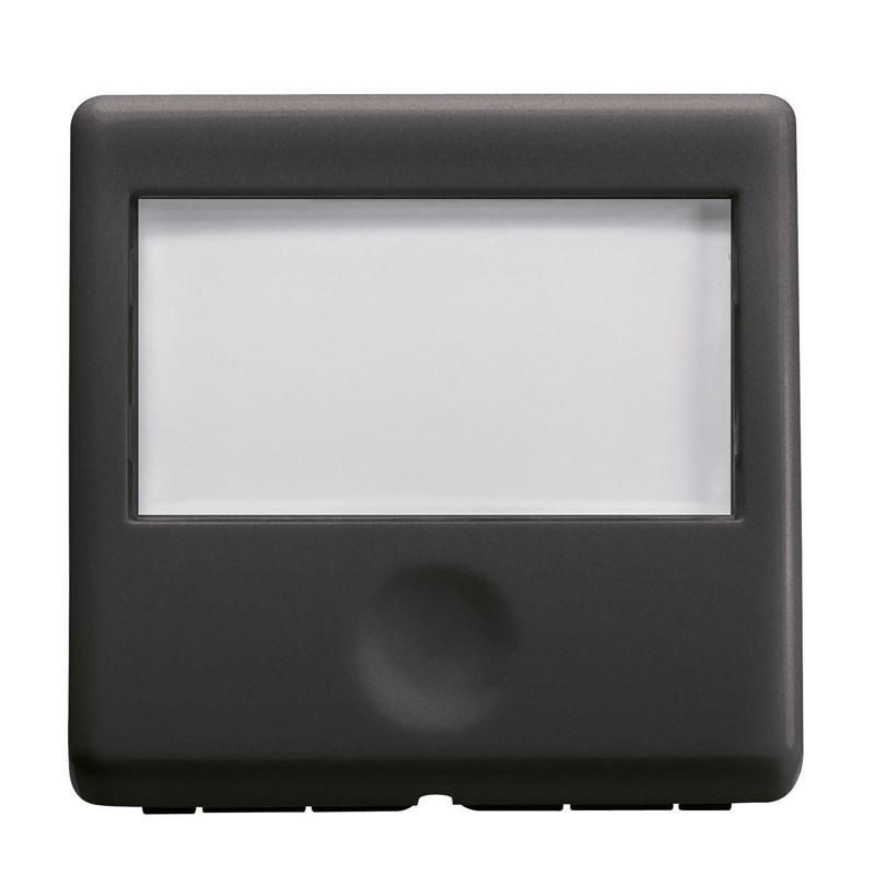 Pulsante system black portanome 2 moduli GEWISS GW21591 Pulsante system black portanome 2 moduli GEWISS GW21591