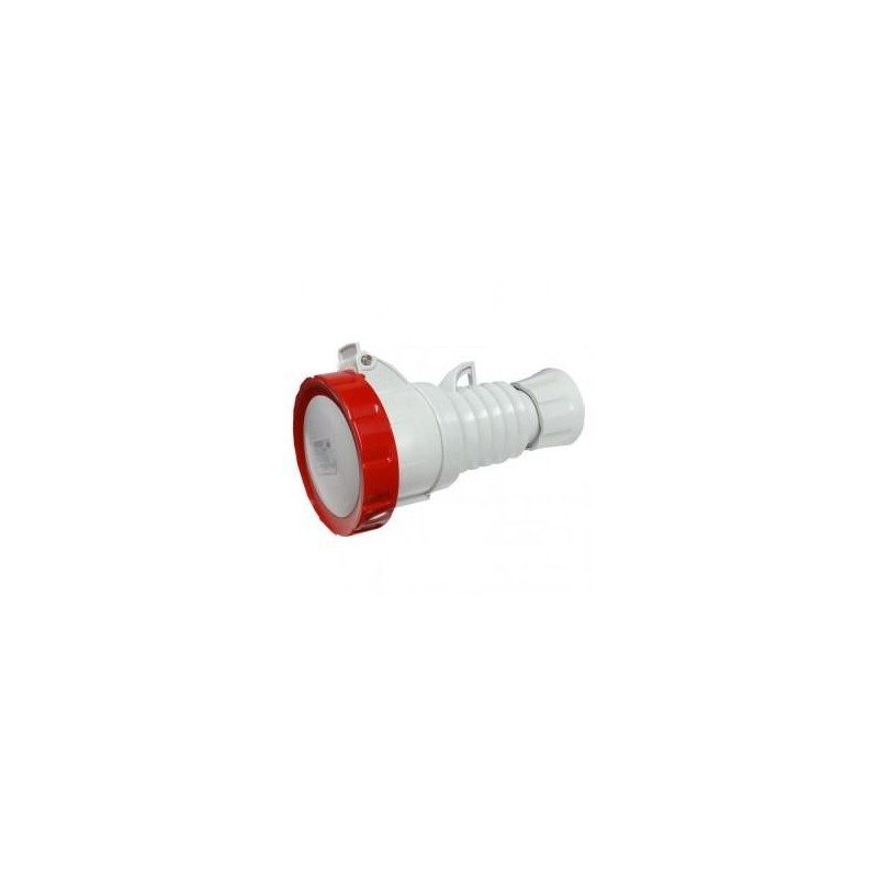 Presa mobile 3P+N+T 32A IP67 rossa 380V GEWISS GW62042H Presa mobile 3P+N+T 32A IP67 rossa 380V GEWISS GW62042H