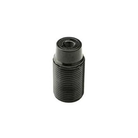 Portalampada Filettato E14 Nero FAI 0194/N