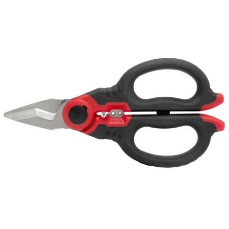 Forbici Elettricista Acciaio Inox Giapponese con Portaforbici FUMASI 230848