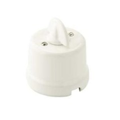 Deviatore Rotativo in Porcellana Bianca FAI 9007/DR/BI