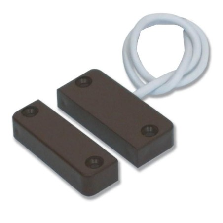 Contatto Magnetico per porte e finestre Marrone HILTRON C58M