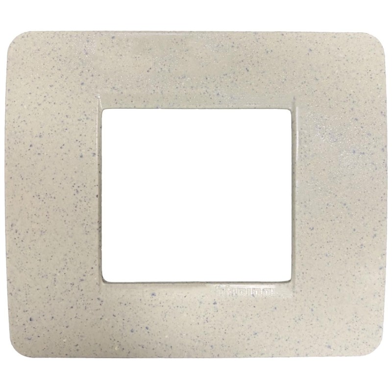 Placca Matix 2 Moduli Acquamarina BTICINO AM4802SQ Placca Matix 2 Moduli Acquamarina BTICINO AM4802SQ