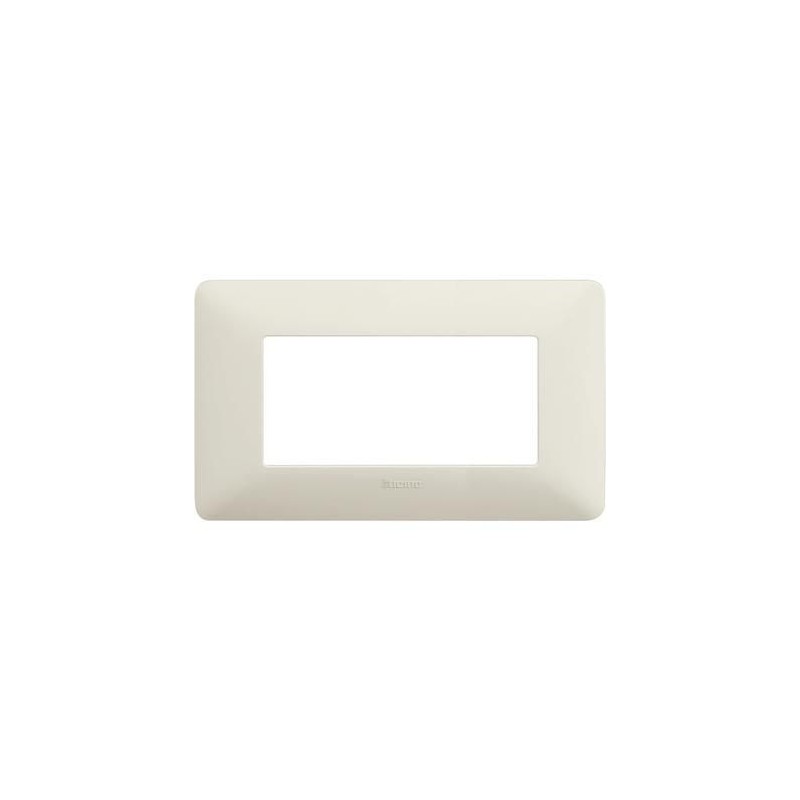 Placca Matix 4 Moduli Cenere BTICINO AM4804BCN Placca Matix 4 Moduli Cenere BTICINO AM4804BCN