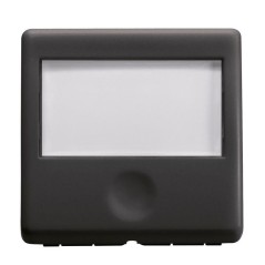 Pulsante system black portanome 2 moduli GEWISS GW21591