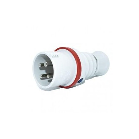 Spina mobile 3P+T 16A IP44 rossa 380V GEWISS GW60008H