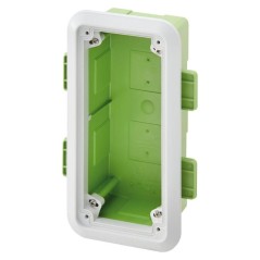Cassetta con cornice per prese fisse verticali 16/32A GEWISS GW66683PM