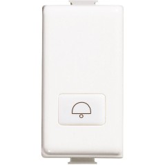 Copritasto Matix con simbolo campanello bianco BTICINO AM5921D