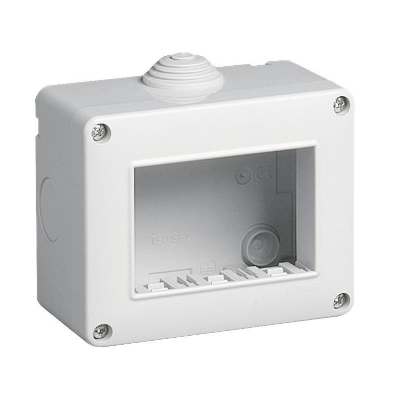 Vimar contenitore IP40 3 moduli 14803 Vimar contenitore IP40 3 moduli 14803