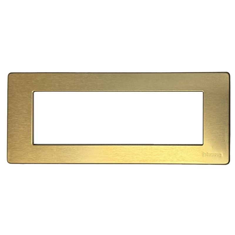 Placca Magic TT Bronzo 6 Posti BTICINO 506L/6A/BR Placca Magic TT Bronzo 6 Posti BTICINO 506L/6A/BR