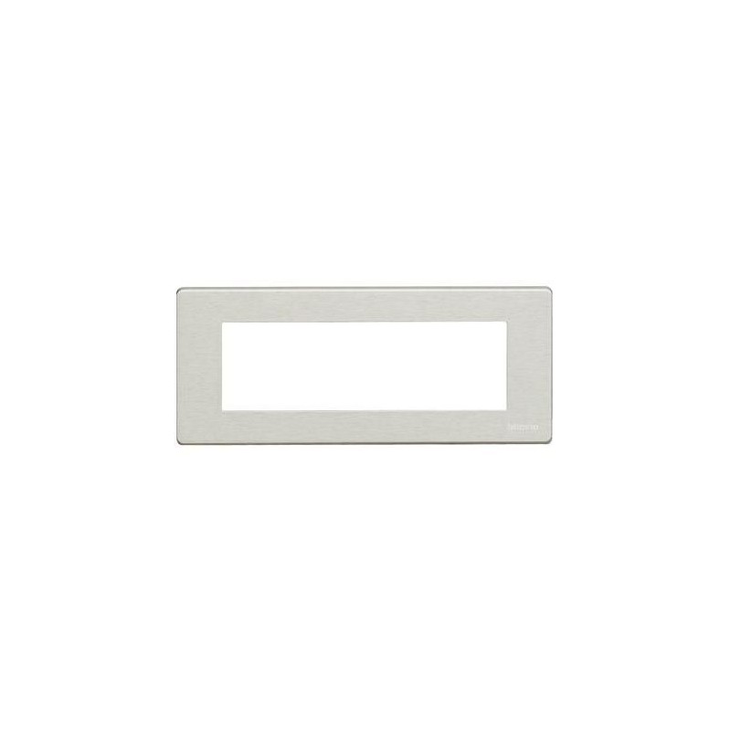 Placca Magic TT Alluminio 6 Posti BTICINO 506L/6A/AL Placca Magic TT Alluminio 6 Posti BTICINO 506L/6A/AL