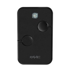 Telecomando 433MHz 2 Canali XTO2 Nero FAAC 787032