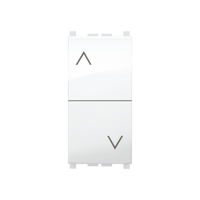 Doppio Pulsante Interbloccato 10A Mivida Compatibile Vimar Plana ELETTROCANALI ECMV6022 Doppio Pulsante Interbloccato 10A Mivida Compatibile Vimar Plana ELETTROCANALI ECMV6022