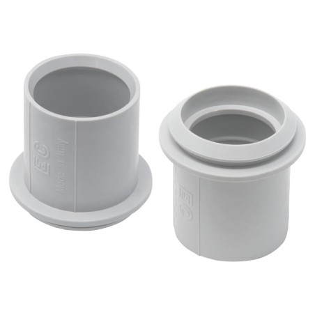 Raccordo Morbido Tubo Scatola IP44 Ø20-23 mm Grigio ELETTROCANALI ECRM20-23