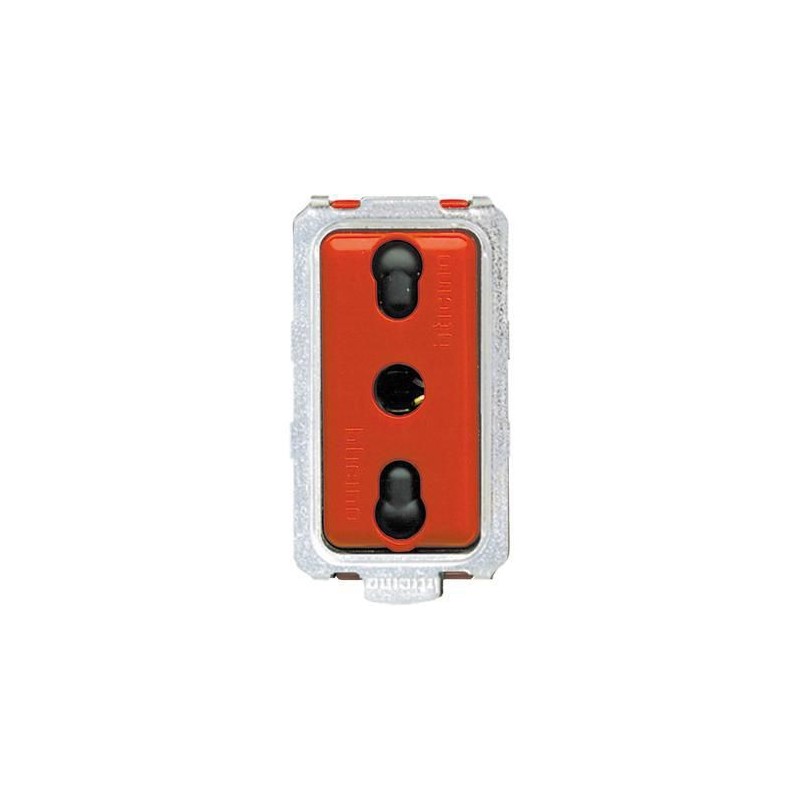 Magic Presa Bipasso Rossa 10/16A BTICINO 5180R Magic Presa Bipasso Rossa 10/16A BTICINO 5180R